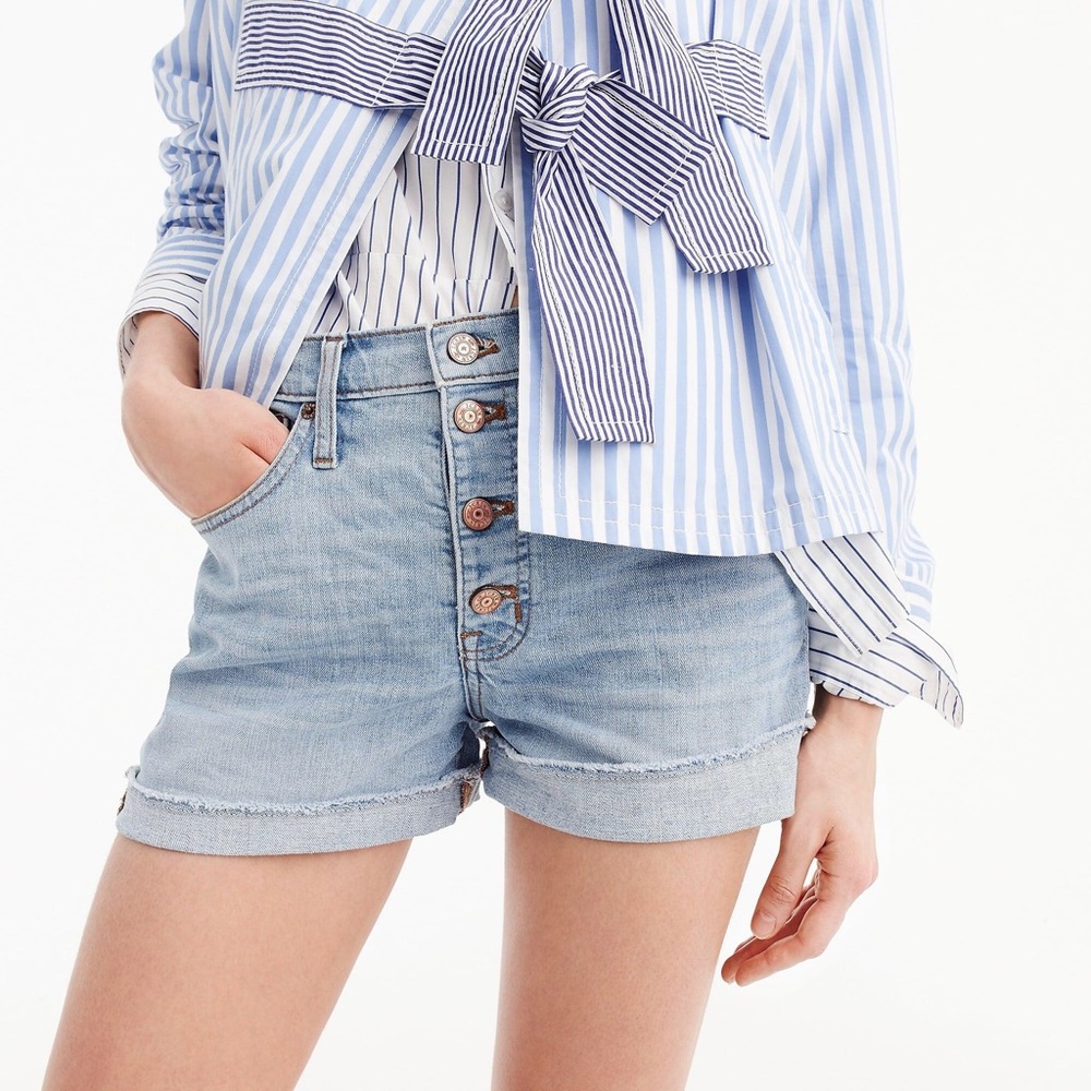 Jcrew Button Fly Shorts